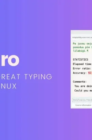 Klavaro Touch Typing Tutor